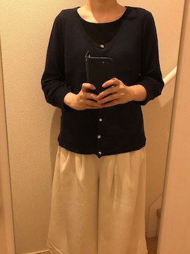 「A part by（アパートバイ）のアイテム（セットアップ）」を使った、mi_hoさん（レディース・157cm）の夏コーディネート
