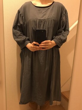 「A part by（アパートバイ）のアイテム（セットアップ）」を使った、mi_hoさん（レディース・157cm）の秋コーディネート