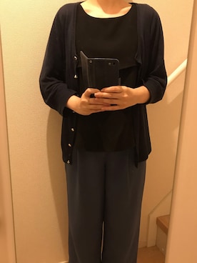 「A part by（アパートバイ）のアイテム（セットアップ）」を使った、mi_hoさん（レディース・157cm）の秋コーディネート