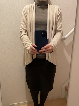 「and R（アンドアール）のアイテム（セットアップ）」を使った、mi_hoさん（レディース・157cm）の秋コーディネート