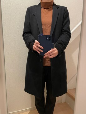 「A part by（アパートバイ）のアイテム（セットアップ）」を使った、mi_hoさん（レディース・157cm）の冬コーディネート