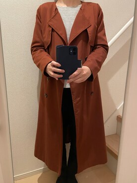 「A part by（アパートバイ）のアイテム（セットアップ）」を使った、mi_hoさん（レディース・157cm）の春コーディネート