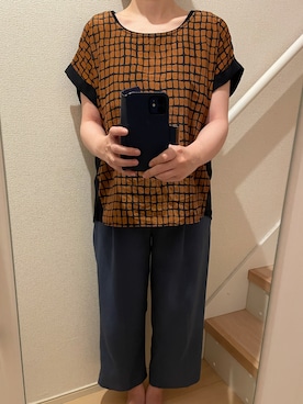 「A part by（アパートバイ）のアイテム（ライダースジャケット）」を使った、mi_hoさん（レディース・157cm）の夏コーディネート