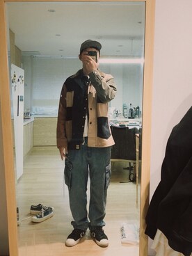 林波黄さんのコーディネート