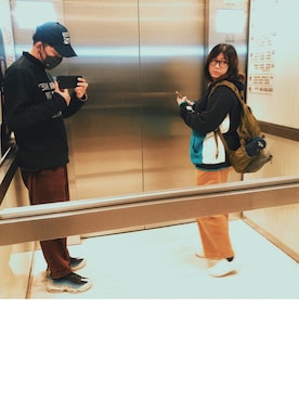 林波黄さんのコーディネート