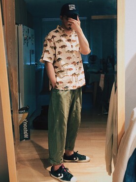 林波黄さんのコーディネート