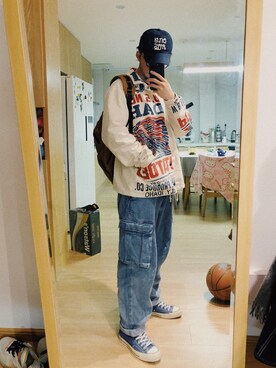 林波黄さんのコーディネート