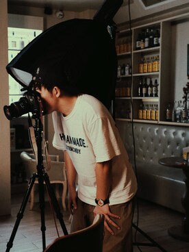 林波黄さんのコーディネート