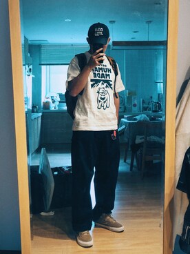 林波黄さんのコーディネート