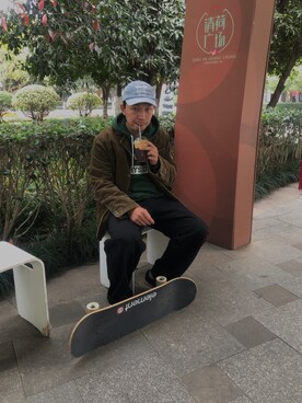 林波黄さんのコーディネート