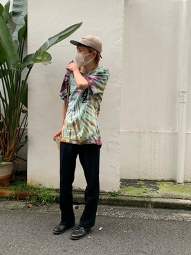 「STACY ADAMS（ステイシーアダムス）のアイテム」を使った、Kazuki さん（メンズ・170cm）の秋コーディネート