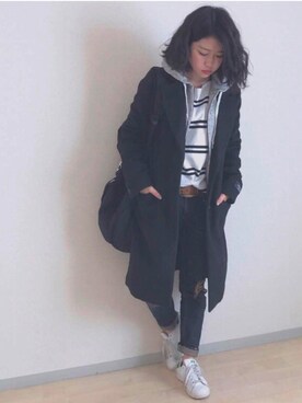 𓇼A Y A𓇼さん（レディース・152cm）の冬コーディネート