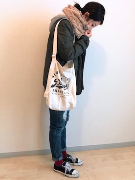 𓇼A Y A𓇼さん（レディース・152cm）の冬コーディネート