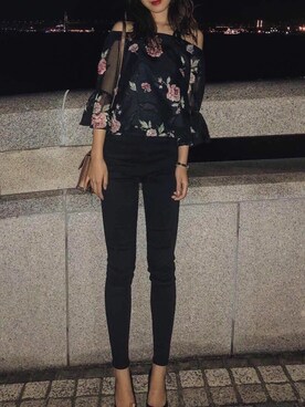 RINさん(レディース・163cm)の冬コーディネート