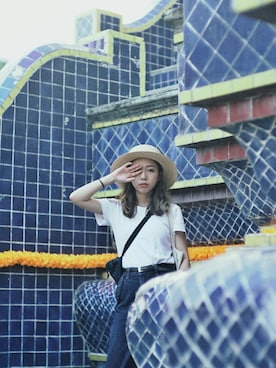 「UNIQUE（ユニーク）のアイテム（トップス）」を使った、62.yさん（レディース・150cm）の冬コーディネート