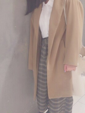 모모さん（レディース・155cm）の冬コーディネート