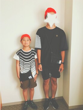 hina★itsu0812さん（キッズ・140cm）の夏コーディネート