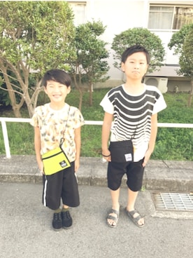 hina★itsu0812さん（キッズ・122cm）の夏コーディネート