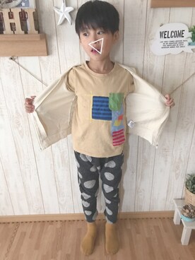 「小2」｜hina★itsu0812さん（キッズ・128cm）の秋コーディネート