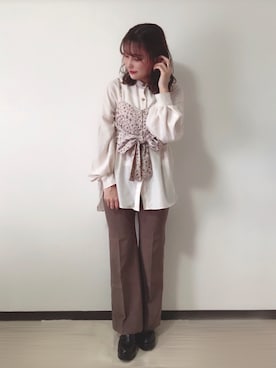 S A E (tanapi)さん（レディース・158cm）の春コーディネート