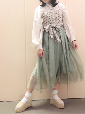 S A E (tanapi)さん（レディース・158cm）の春コーディネート