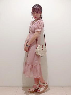 S A E (tanapi)さん（レディース・158cm）の夏コーディネート