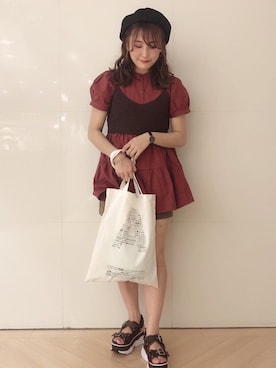 S A E (tanapi)さん(レディース・158cm)の夏コーディネート