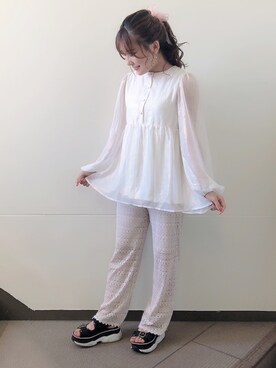 S A E (tanapi)さん（レディース・158cm）の夏コーディネート