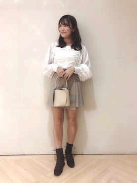 「ヘザーの透け服」｜S A E (tanapi)さん（レディース・158cm）の秋コーディネート