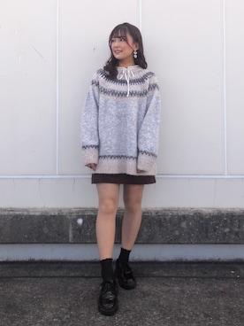 S A E (tanapi)さん（レディース・158cm）の秋コーディネート