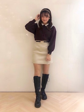S A E (tanapi)さん（レディース・158cm）の秋コーディネート