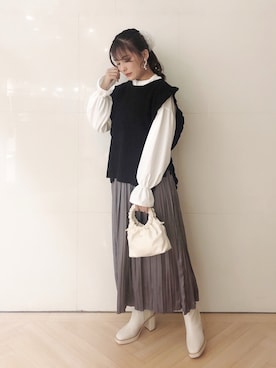 S A E (tanapi)さん(レディース・158cm)の冬コーディネート