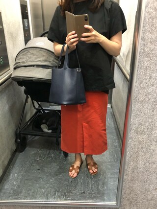 Drawer(ドゥロワー)の「Drawer ギャザーノースリーブブラウス ...