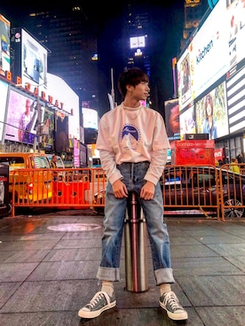 「Times square」｜よぴさん（メンズ・170cm）の夏コーディネート