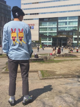 meさん（メンズ・180cm）の春コーディネート