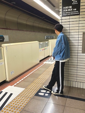 meさん（メンズ・182cm）の春コーディネート