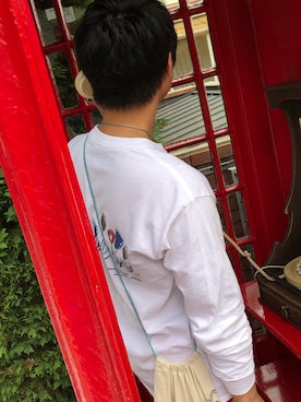 「trinity（トリニティ）のアイテム」を使った、ｭｩｬまん🐷さん（メンズ・168cm）の春コーディネート