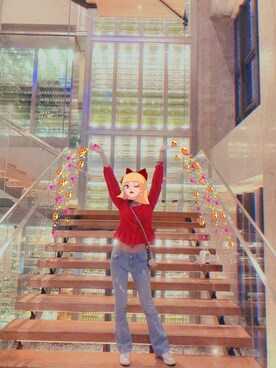 「ONLY（オンリー）のアイテム（パンツ）」を使った、_xxxuanさん（レディース・171cm）の春コーディネート