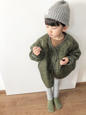Ymamaさん（キッズ・90cm）の冬コーディネート