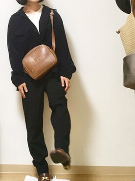 「JOINT WORKS（ジョイントワークス）のアイテム（ジャケット/アウター）」を使った、A-saさん（レディース・152cm）の秋コーディネート