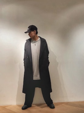 「ベルベットパンツ」｜ゆうたさん（メンズ・170cm）の秋コーディネート