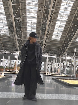 「SYU.HOMME/FEMM（シュウ）のアイテム（ジャケット/アウター）」を使った、ゆうたさん（メンズ・170cm）の冬コーディネート