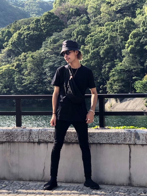 ゆうた Lui S ルクア大阪店 Pradaのハットを使ったコーディネート Wear