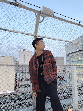 「superNova.（スーパーノヴァ）のアイテム」を使った、KAIさん（メンズ・174cm）の春コーディネート