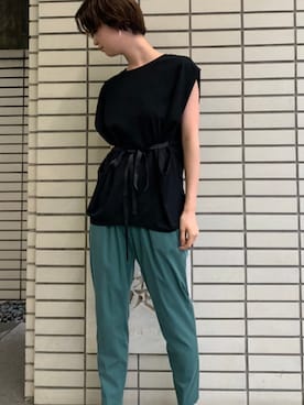 「TONAL（トーナル）のアイテム」を使った、TONALさん（レディース・160cm）の夏コーディネート