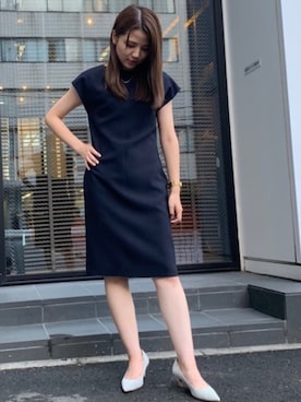 「手洗いＯＫ」｜TONALさん（レディース・160cm）の秋コーディネート