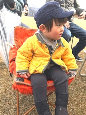 「babygap」｜「アイテム（その他）」を使った、モリコさん（キッズ・80cm）の春コーディネート