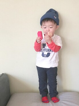 モリコさん（キッズ・80cm）の秋コーディネート