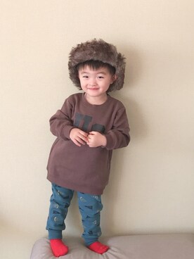 モリコさん（キッズ・80cm）の春コーディネート