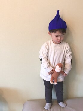 モリコさん（キッズ・80cm）の春コーディネート